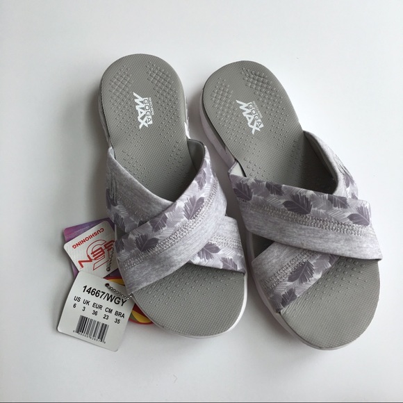 skechers on the go 400 tropical ladies flip flops